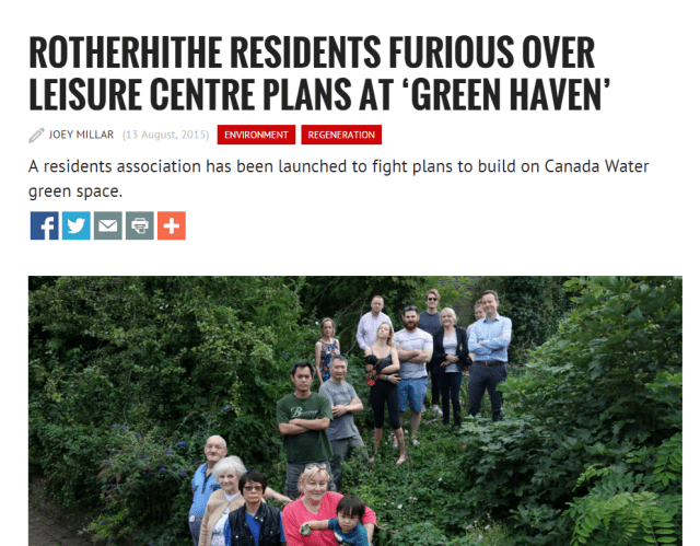 Southwark News story