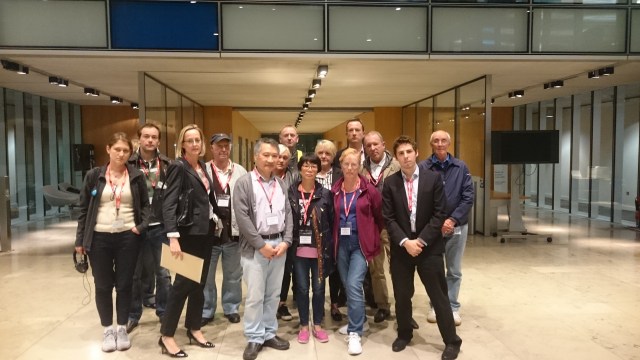 Rotherhithe residents at the committee meeting